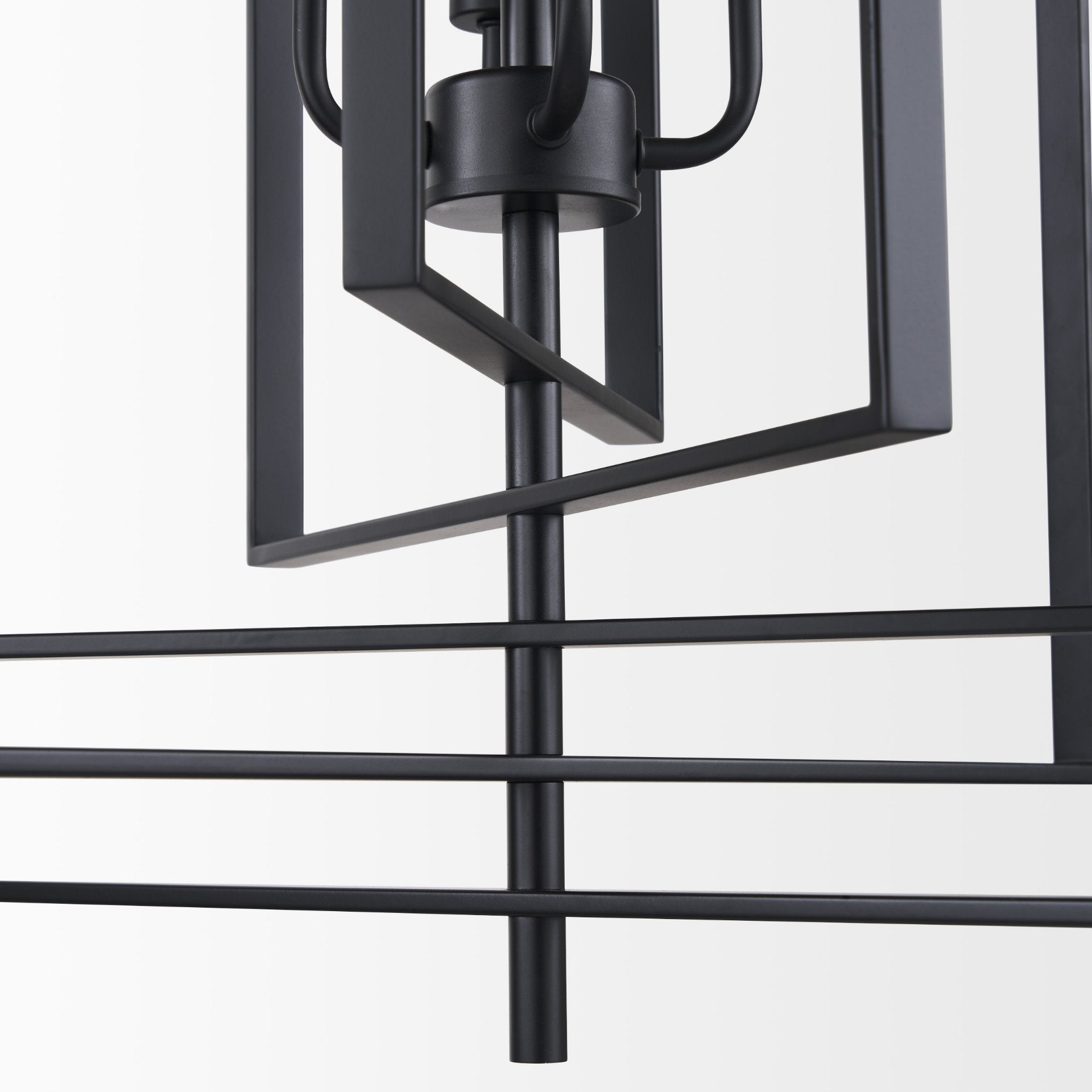 Exquisite Colleen 4-Light Chandelier - A Strikingly Beautiful Lantern-Style Lighting Fixture with a Gilded Iron Frame for Magnificent Interior Decor