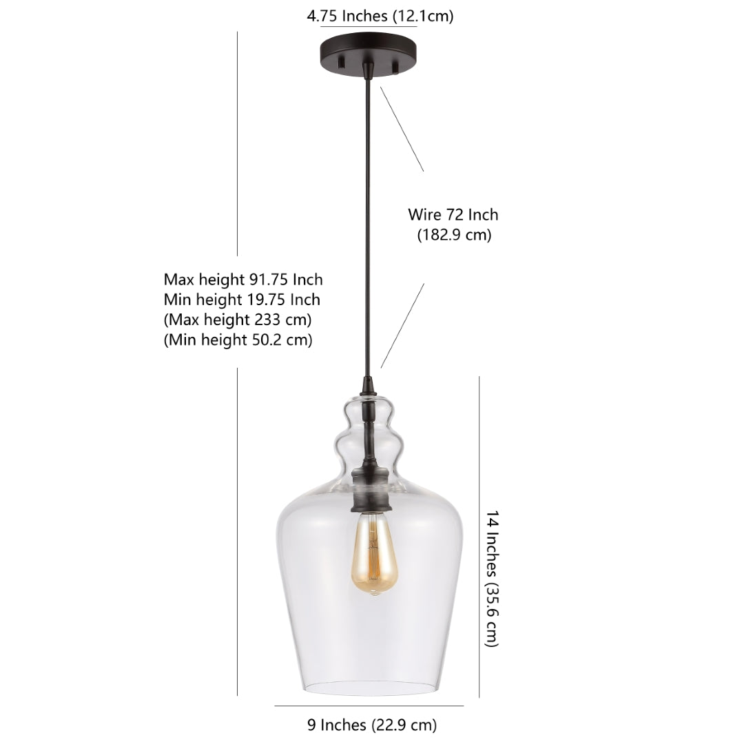 Catlen Pendant Light – Stylish Farmhouse Charm with Industrial Elegance, Perfect for Any Room Décor